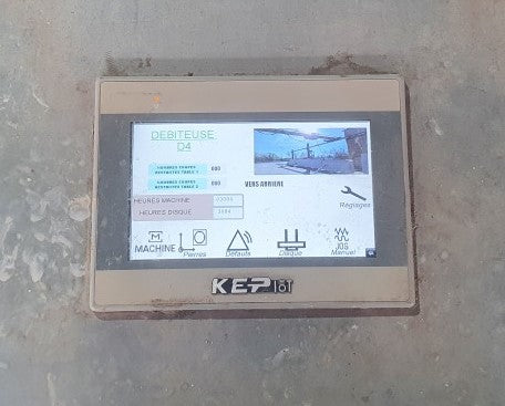Débiteuse à pont d'occasion GRACIA diamètre 725