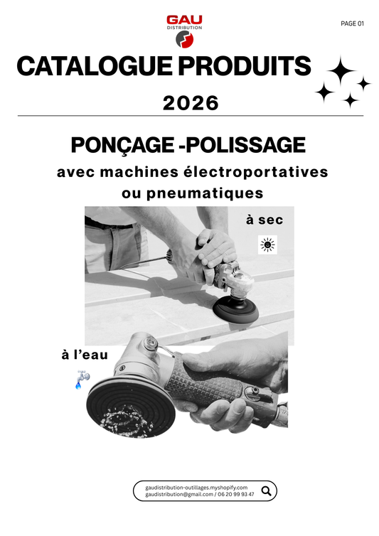 Catalogue produits Ponçage - polissage