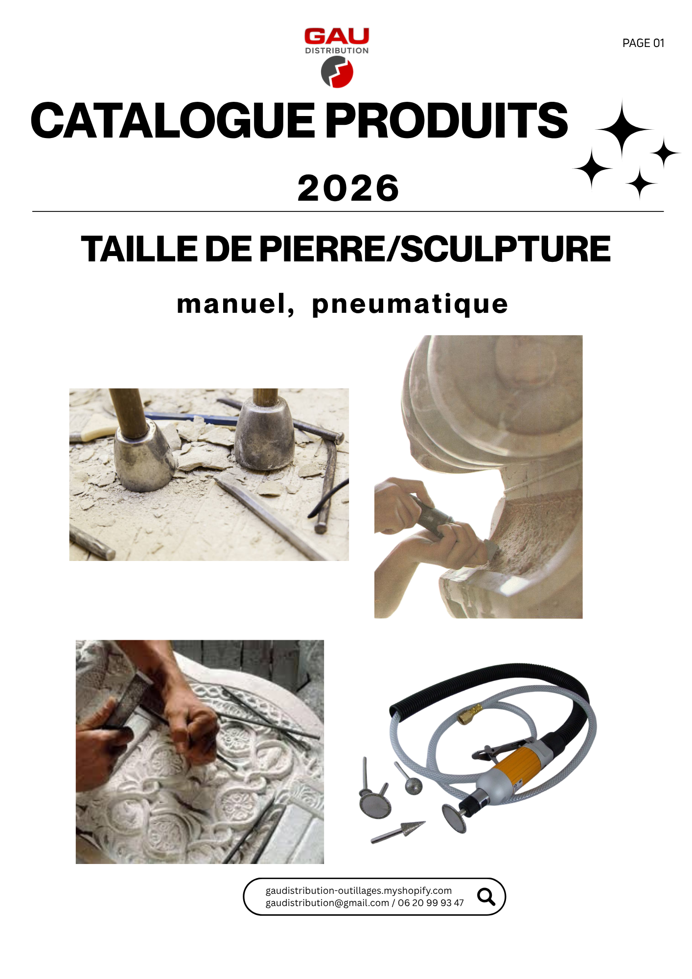 Catalogue produits Taille de pierre - sculpture