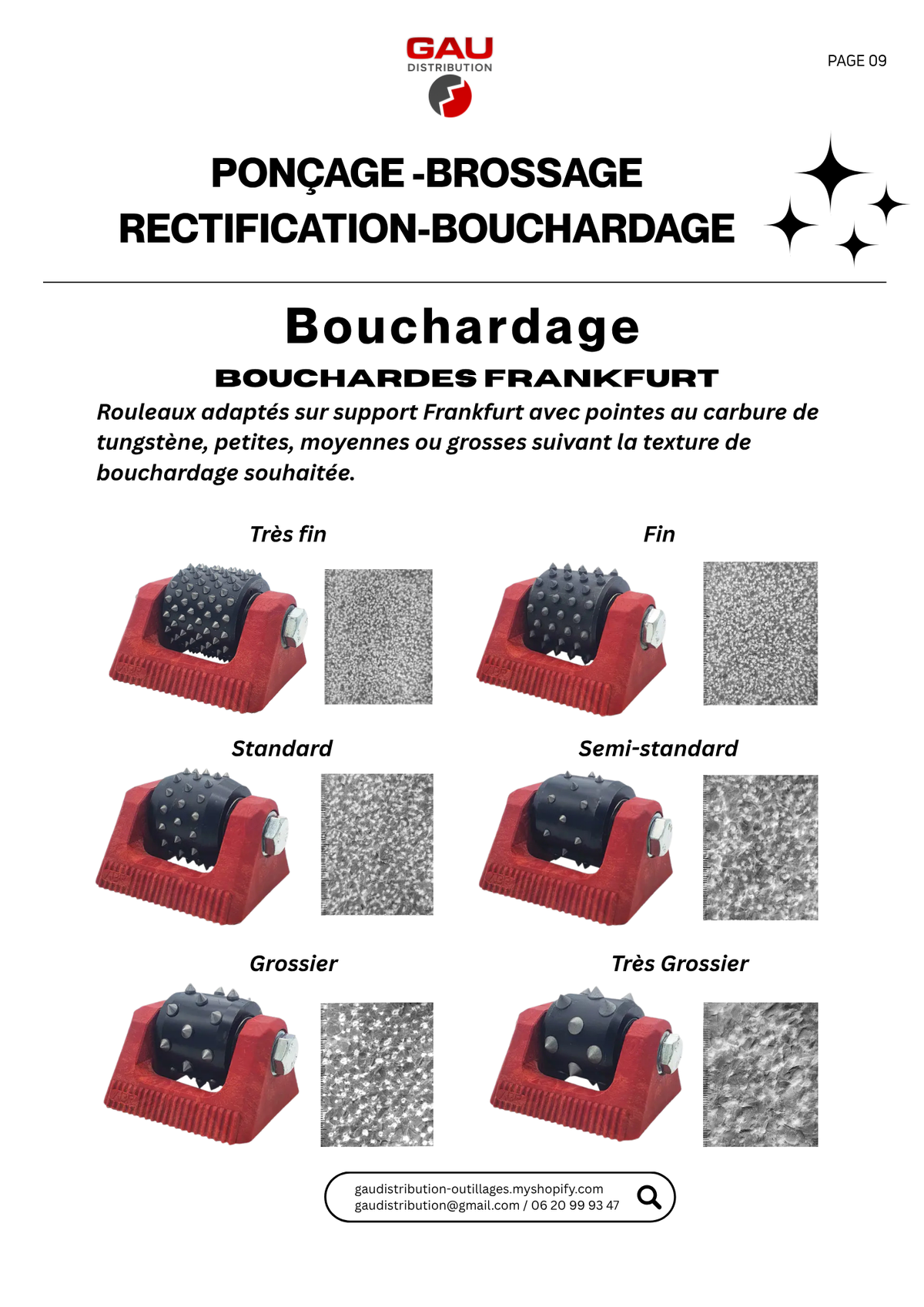 Catalogue produits Plateaux Frankfurt